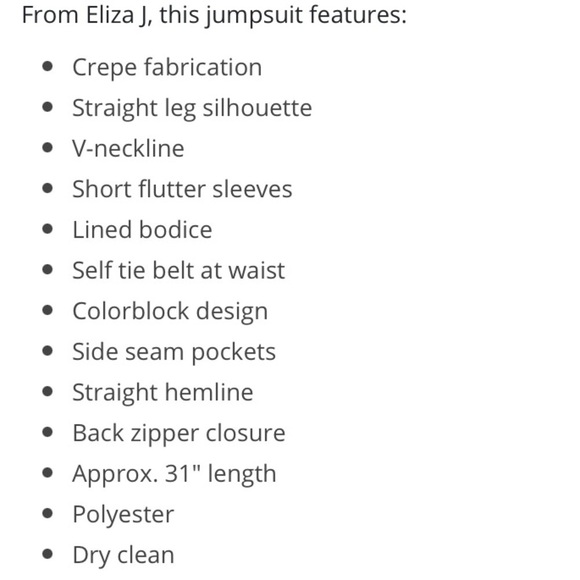 ELIZA J V-Neck Flutter Sleeve Tie Waist - Picture 6 of 6